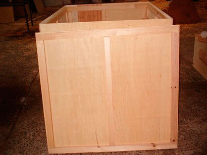 Caixa de madeira para transporte sp